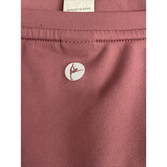 90 Degree by Reflex Womens Terracotta Crop Top XL Workout Activewear Athleisure - Picture 5 of 8